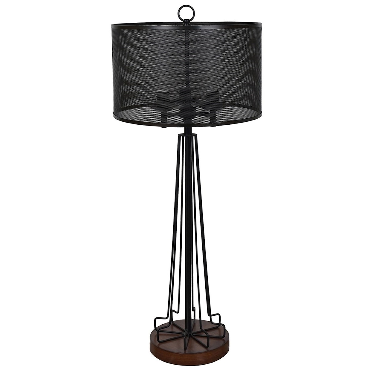 Crestview Collection Lighting Winder Table Lamp