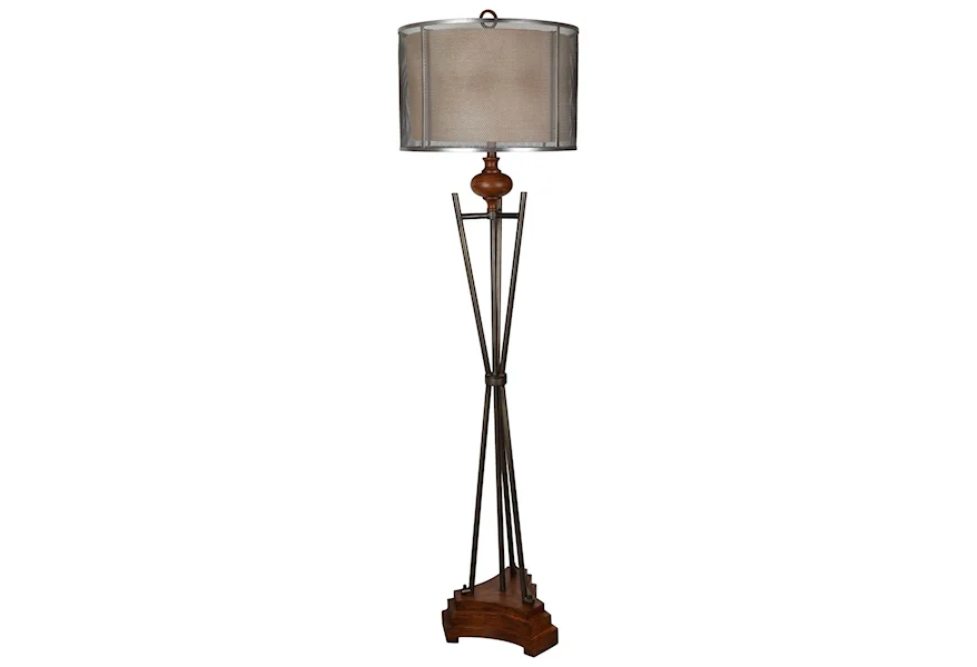Lighting Kenwood Floor Lamp by Crestview Collection at Suburban Furniture
