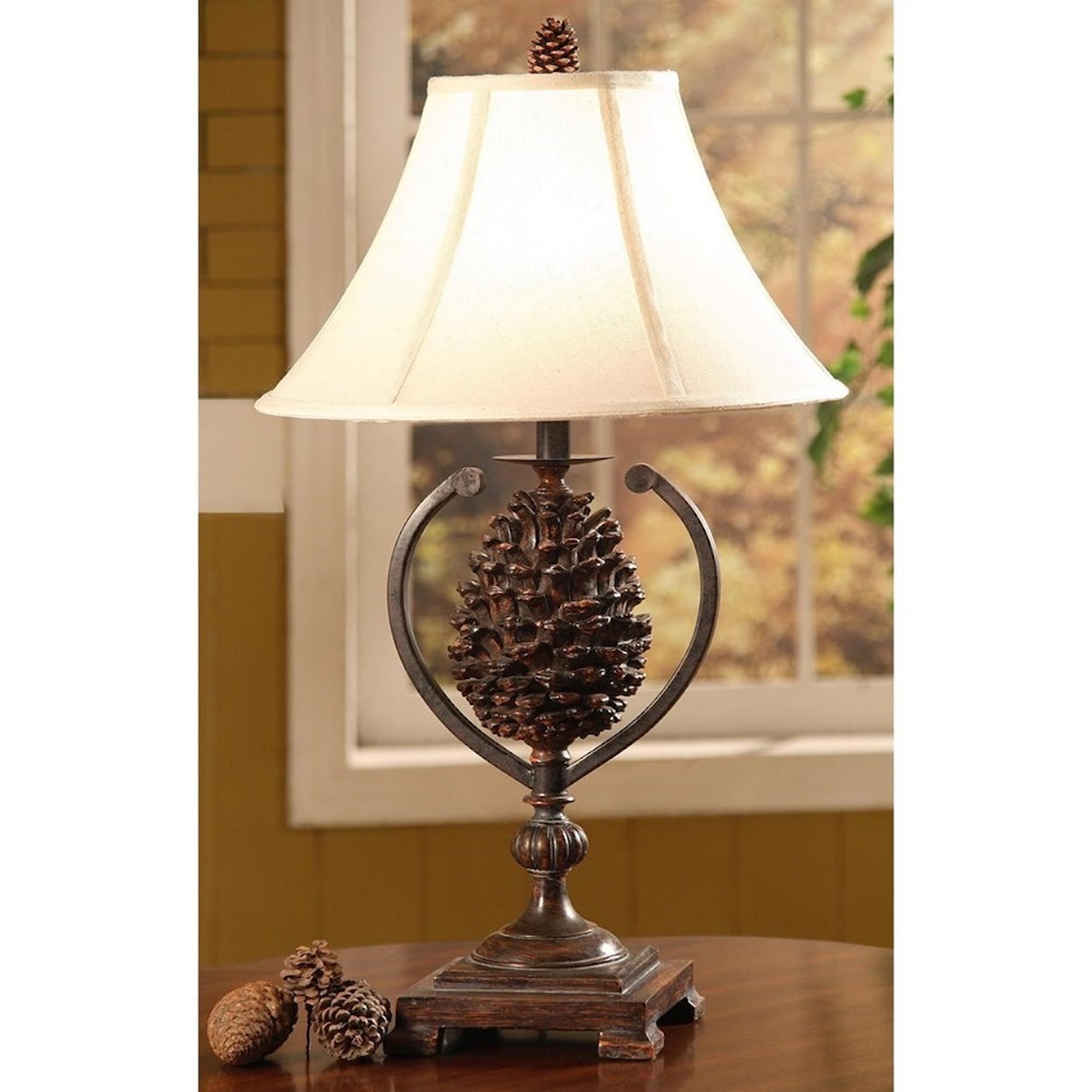 Crestview Collection Lighting Pine Creek Accent Lamp
