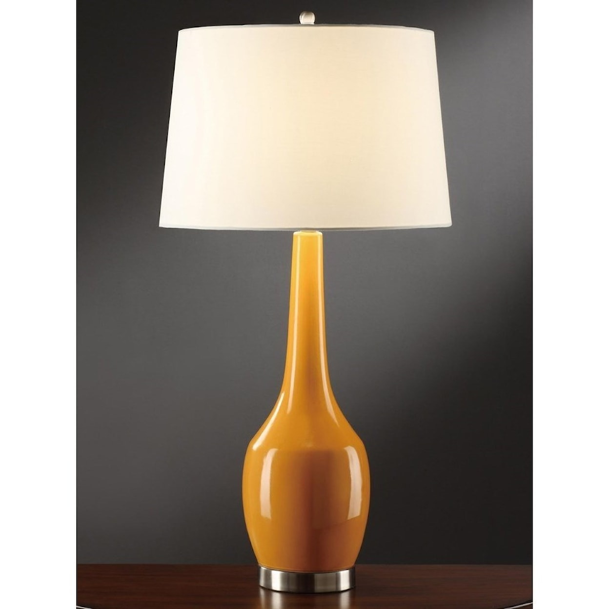 Crestview Collection Lighting Nina Orange Table Lamp