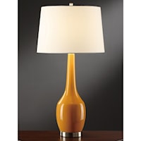 Nina Orange Table Lamp