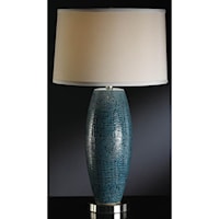 Melrose Blue Table Lamp