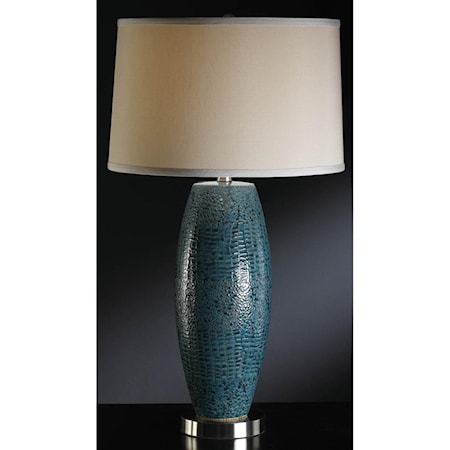 Melrose Blue Table Lamp