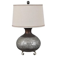 Silver Canyon Table Lamp