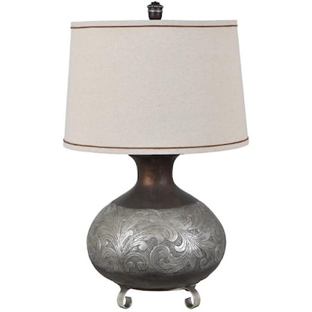 Silver Canyon Table Lamp