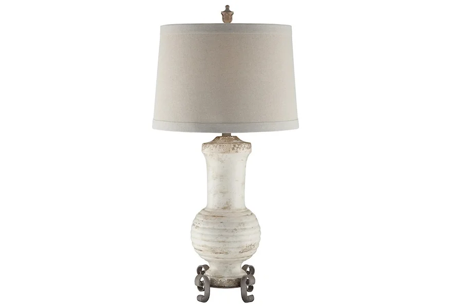 Lighting Andrea Table Lamp by Crestview Collection at Esprit Decor Home Furnishings