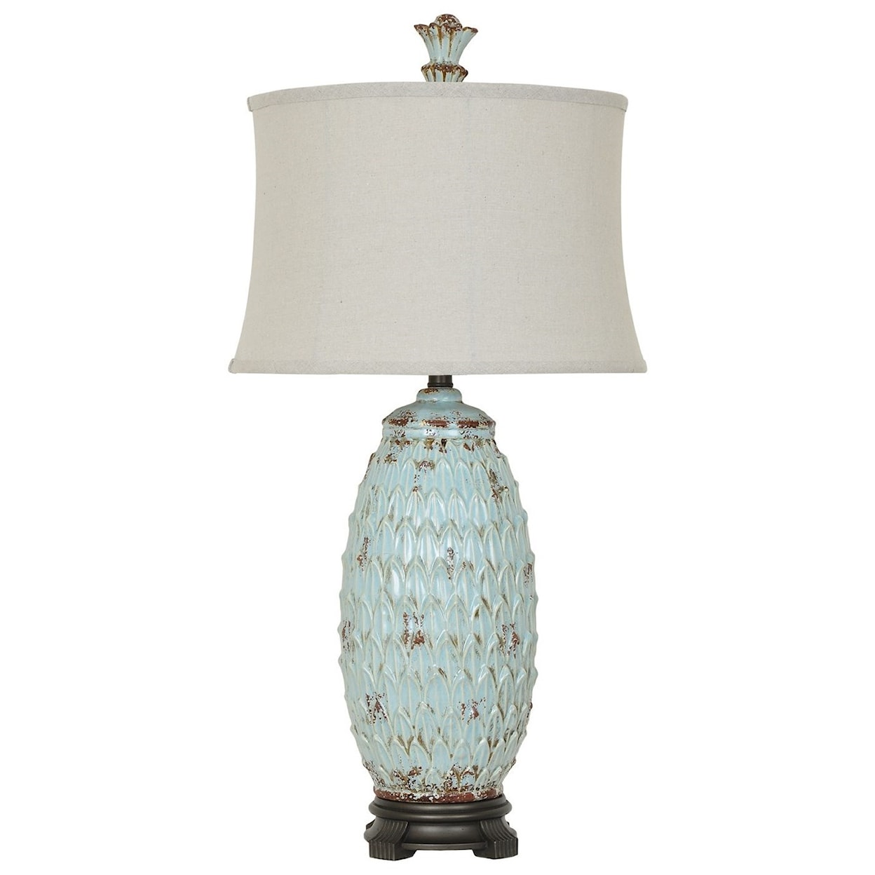 Crestview Collection Lighting Colony Table Lamp