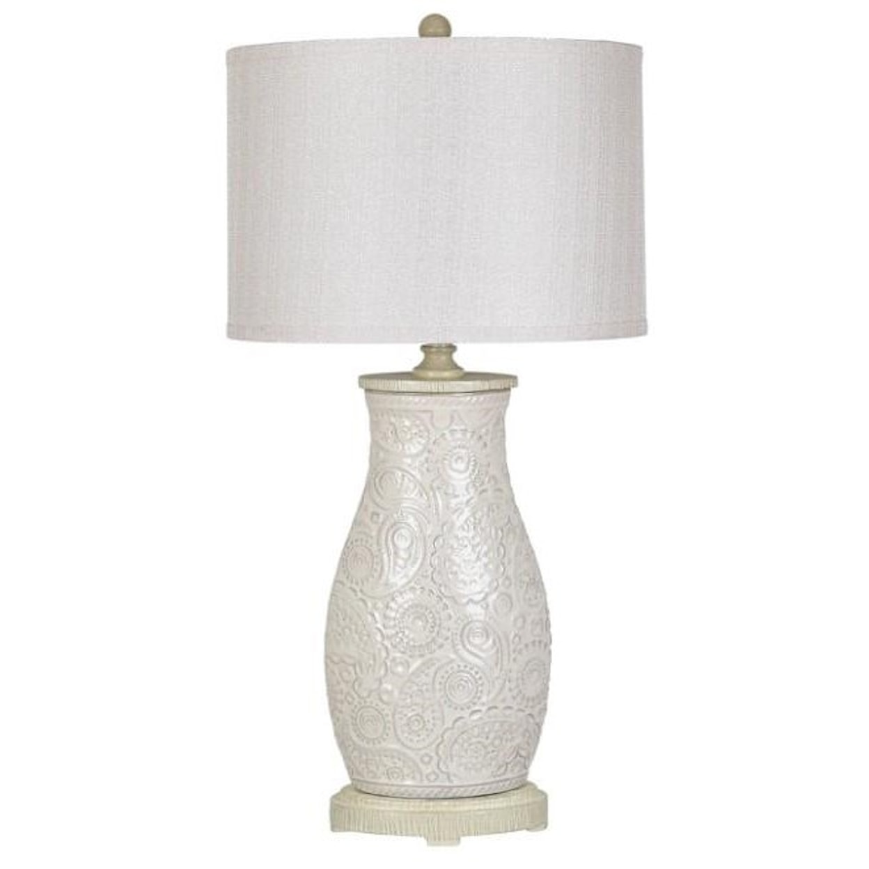 Crestview Collection Lighting Urn Table Lamp