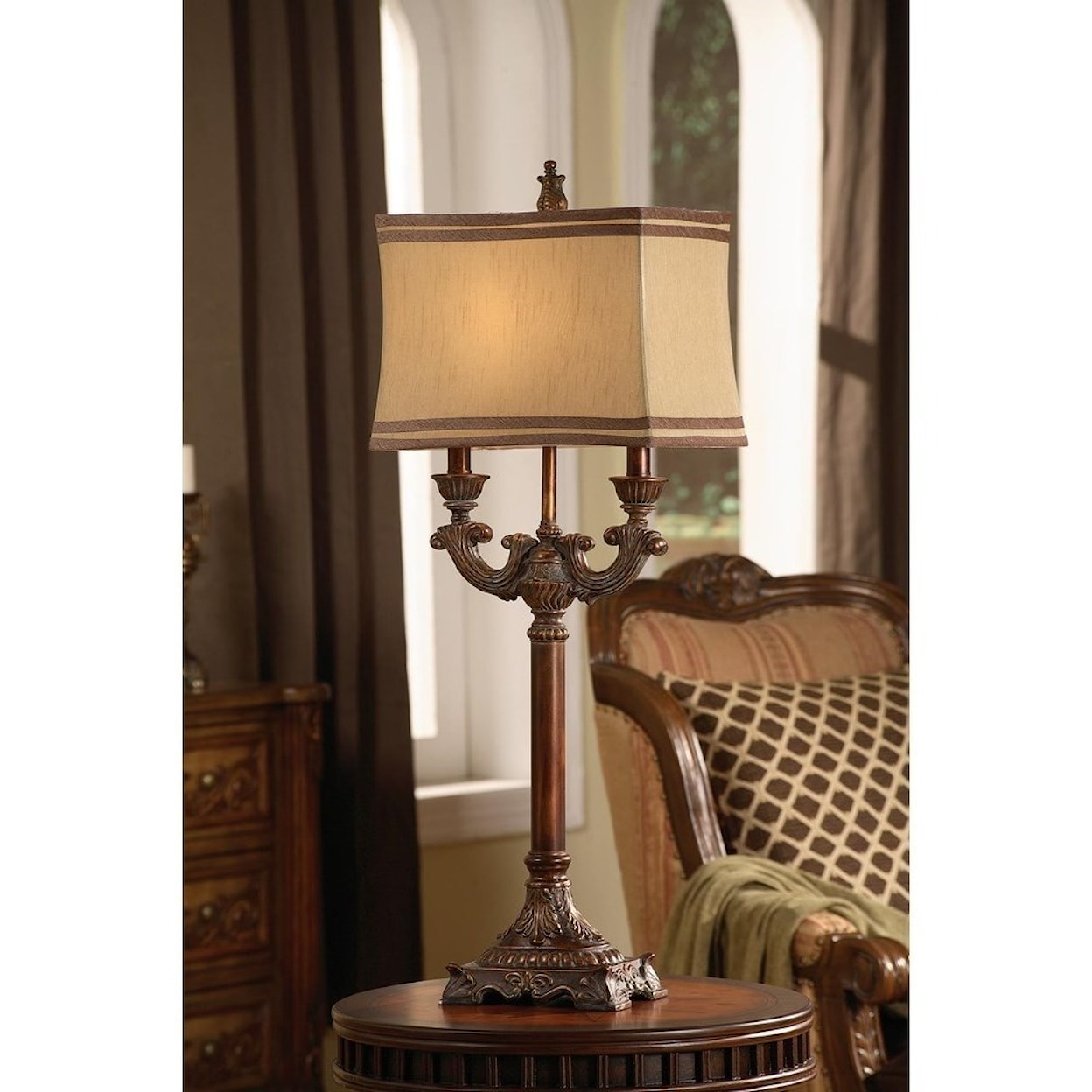Crestview Collection Lighting Lisle Table Lamp