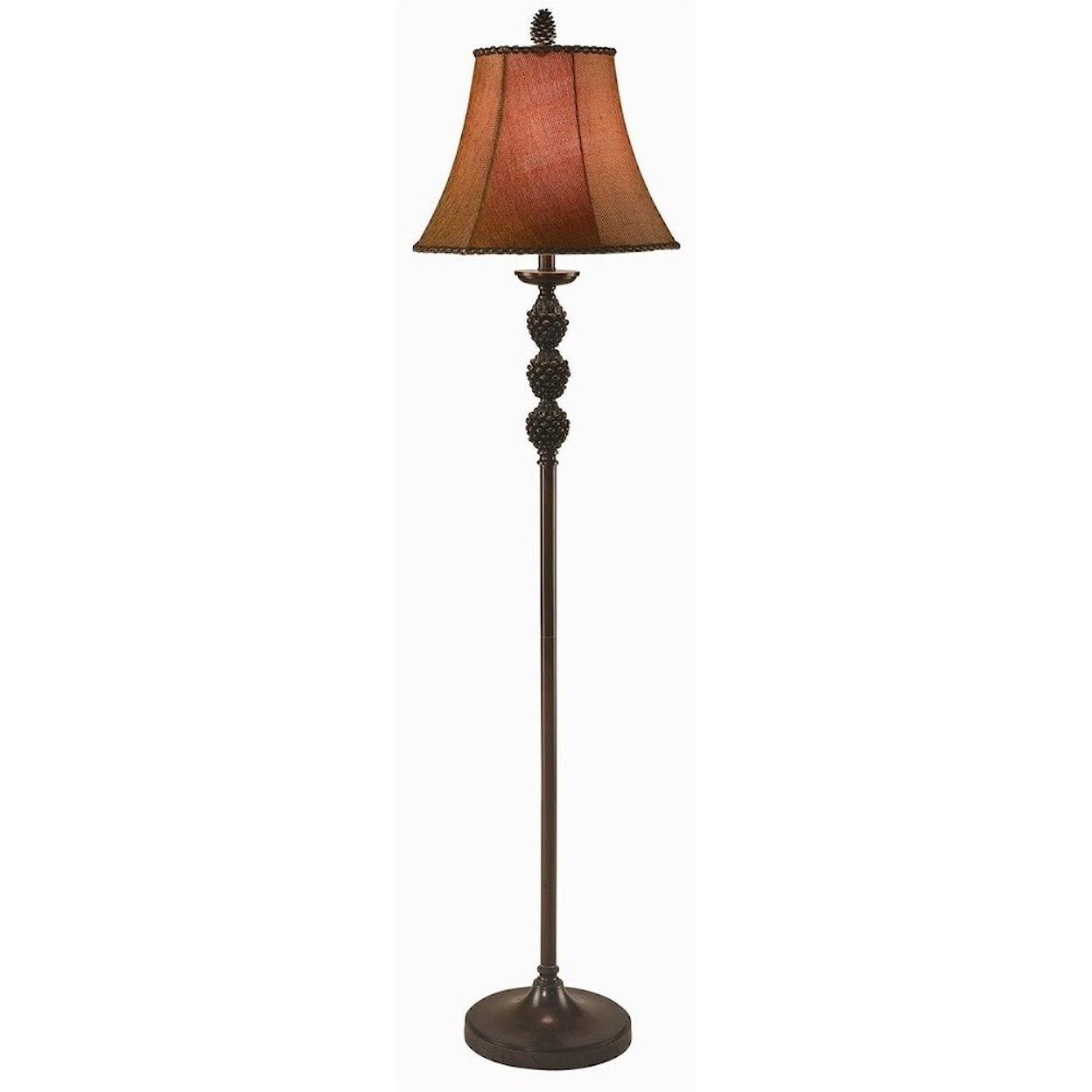 Crestview Collection Lighting Pinegrove Floor Lamp