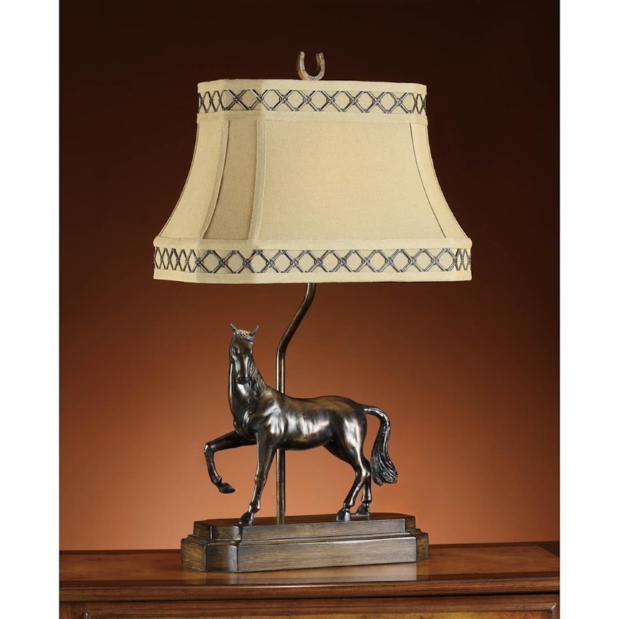 Crestview Collection Lighting Prancer Table Lamp