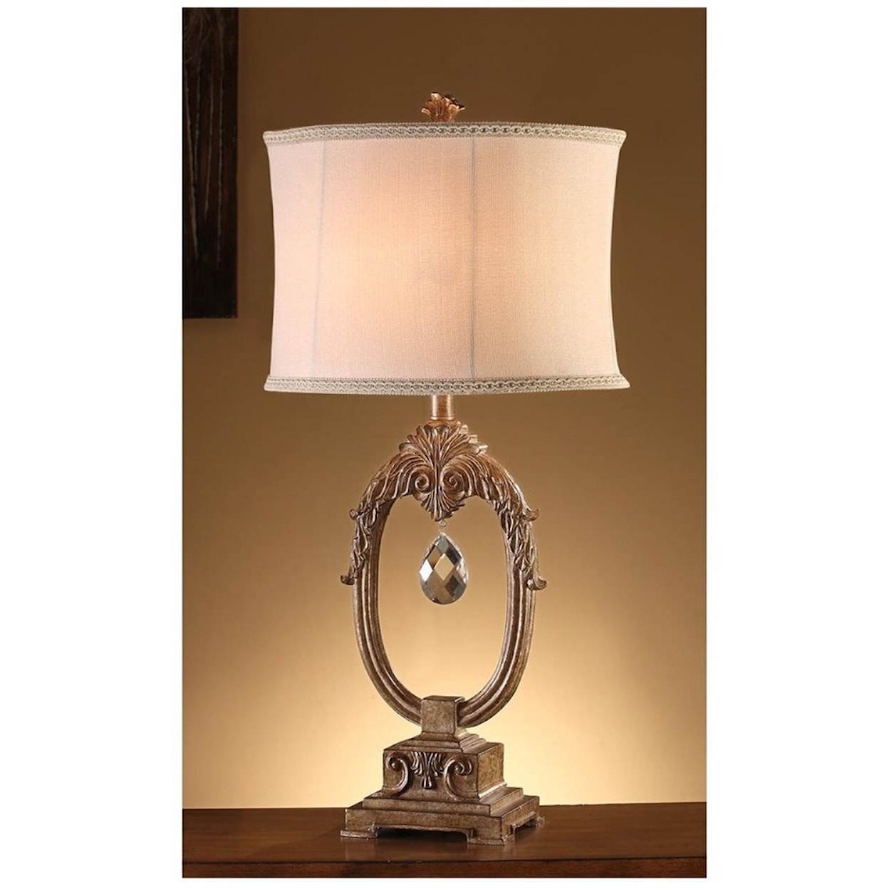 Crestview Collection Lighting Leda Table Lamp