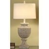 Crestview Collection Lighting Avalon Carved Wood Table Lamp