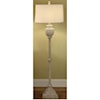 Crestview Collection Lighting Avalon Carved Wood Floor Lamp