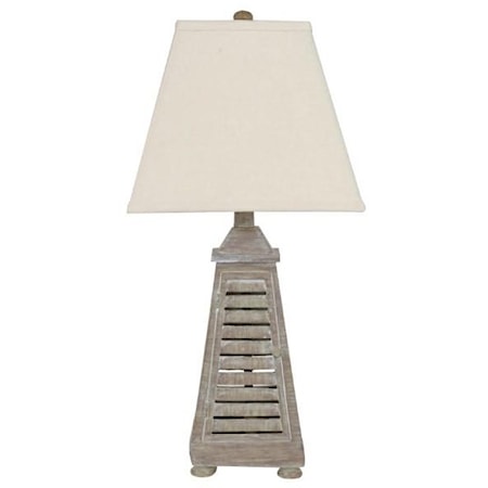 Shutter Tower Table Lamp