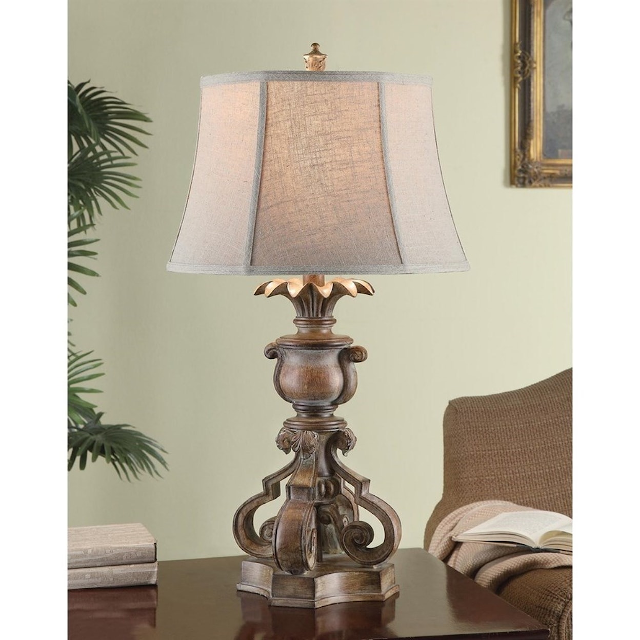 Crestview Collection Lighting Capital Table Lamp