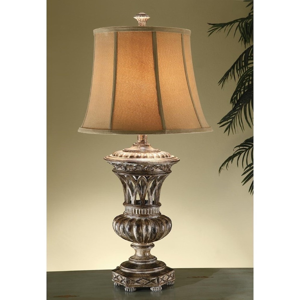 Crestview Collection Lighting Castilian Table Lamp