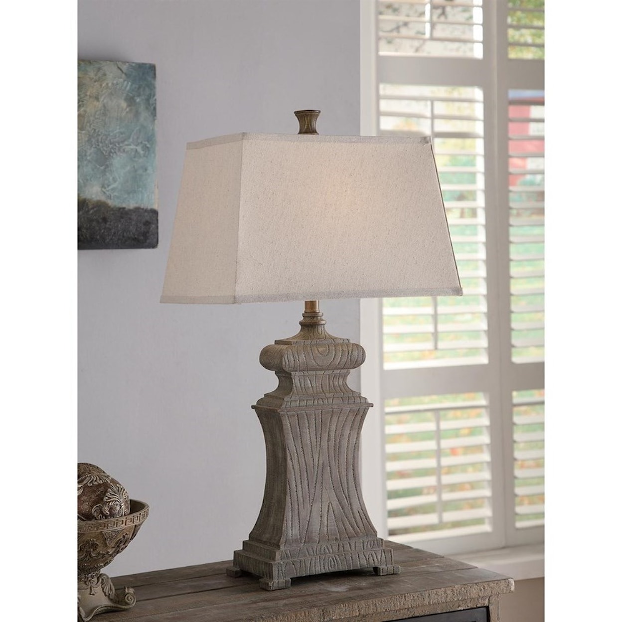 Crestview Collection Lighting Lombardi Table Lamp