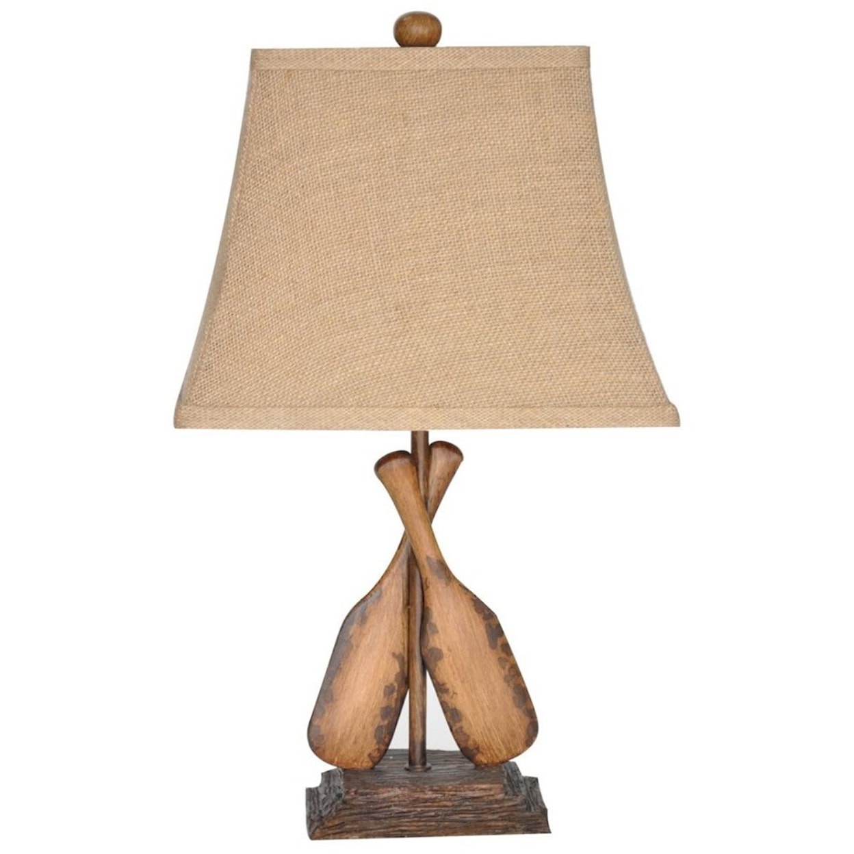 Crestview Collection Lighting Oar Table Lamp