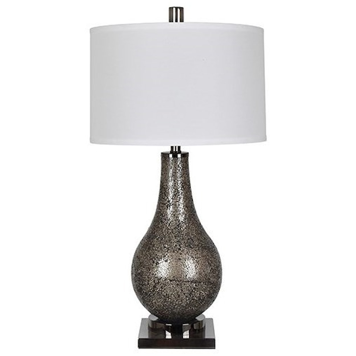 Crestview Collection Lighting Ascott Smoke Table Lamp