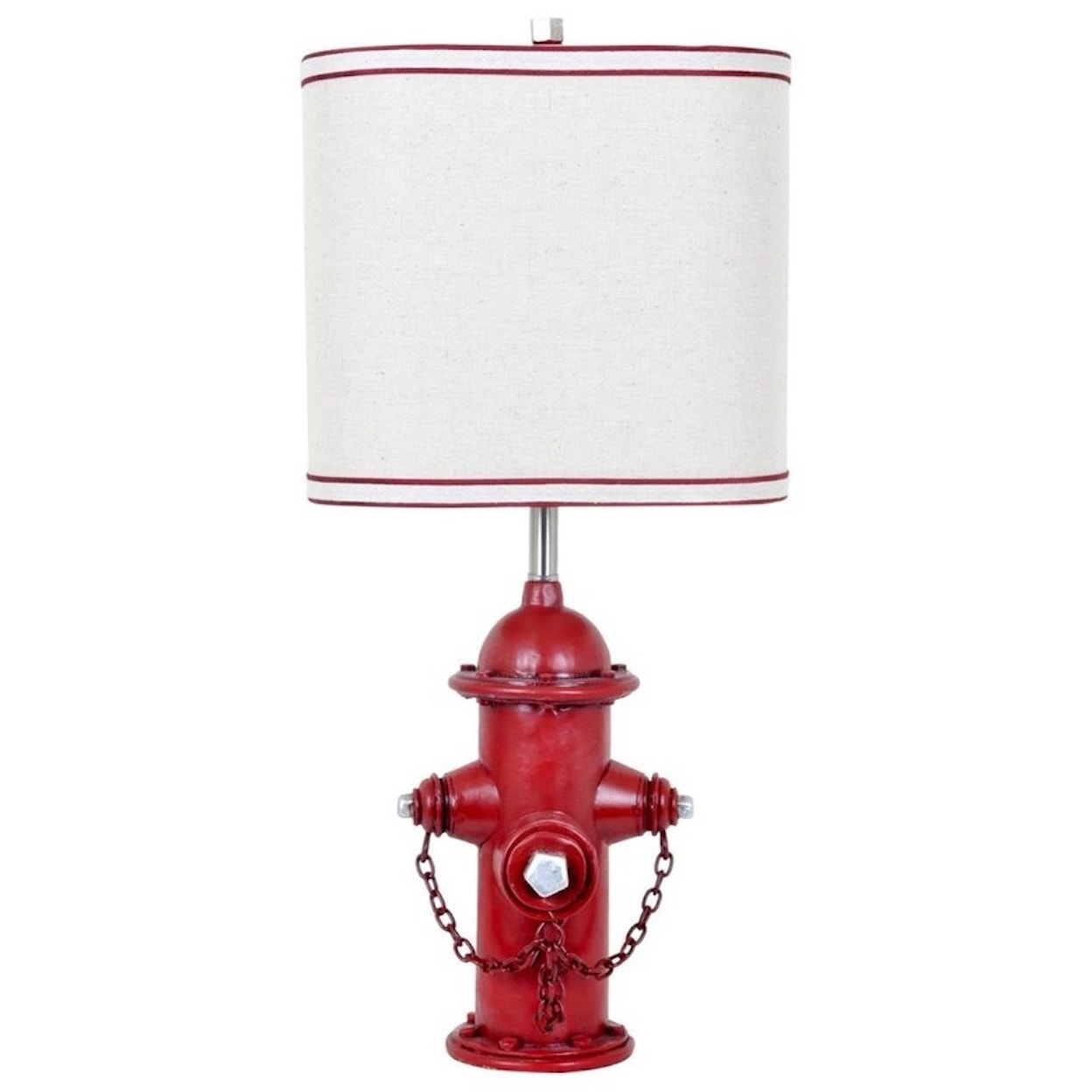 Crestview Collection Lighting Hydrant Table Lamp