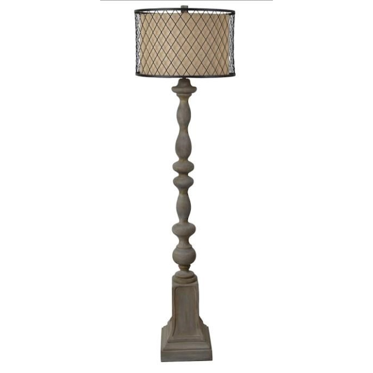 Crestview Collection Lighting Rivoire Floor Lamp