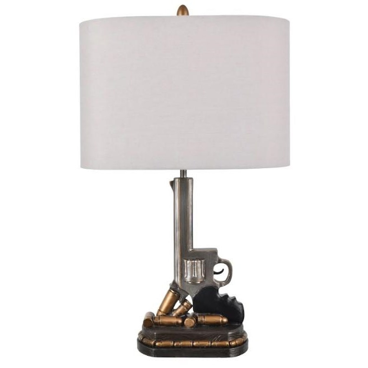 Crestview Collection Lighting Quick Draw Table Lamp