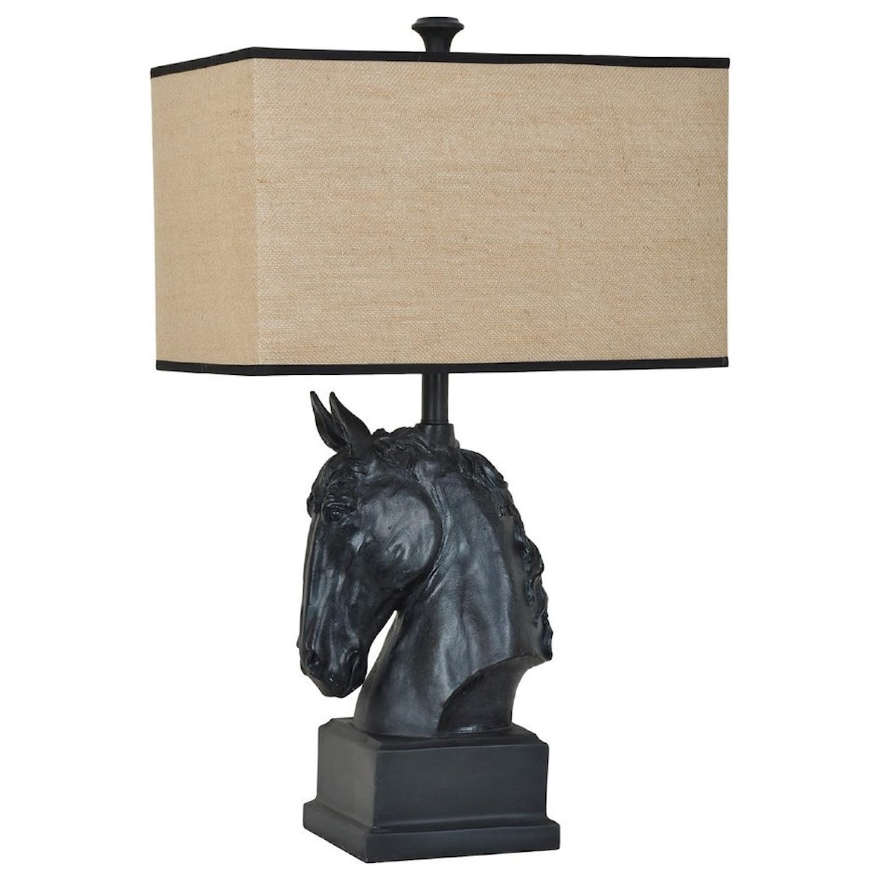 Crestview Collection Lighting Stallion Table Lamp