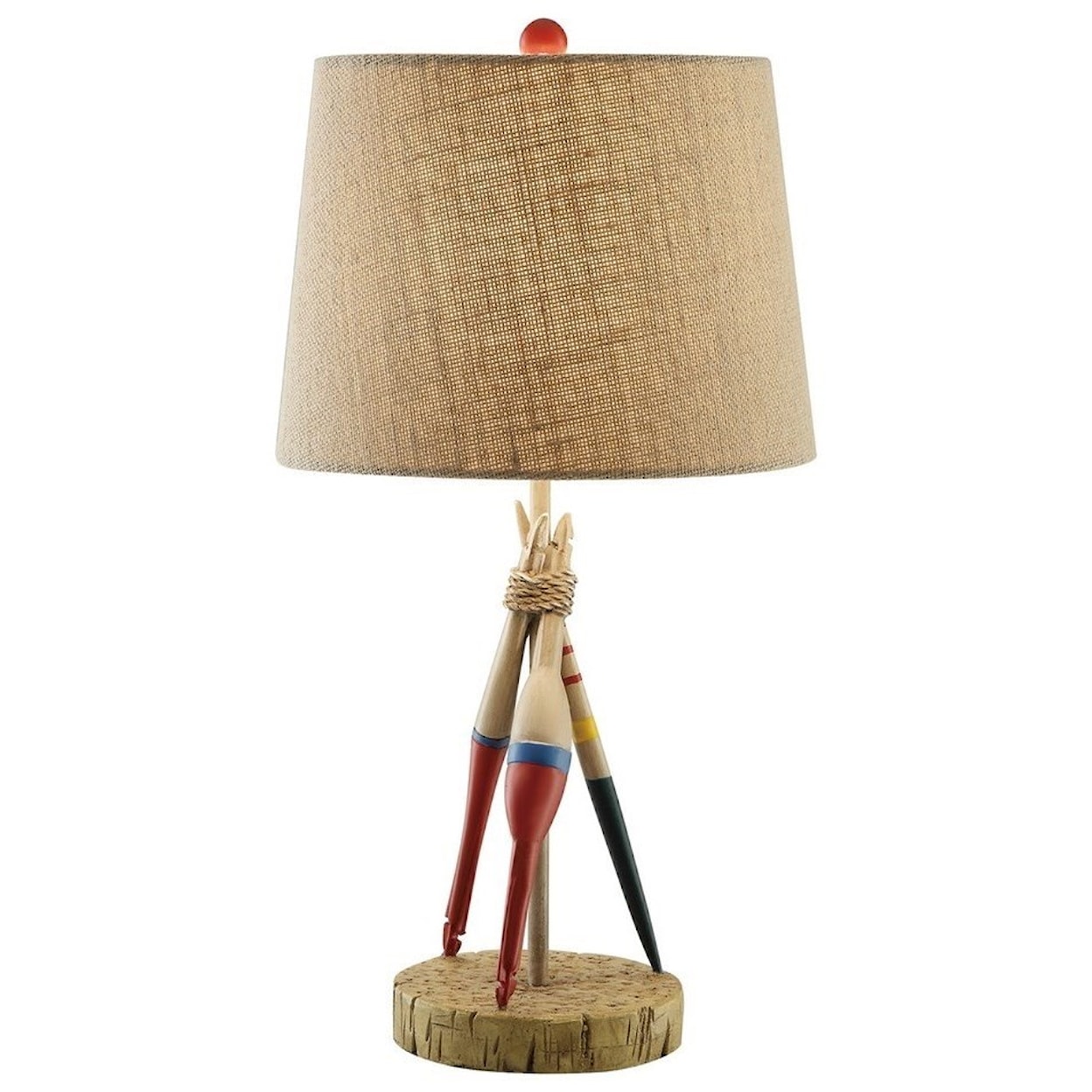 Crestview Collection Lighting Bobber Collection Table Lamp