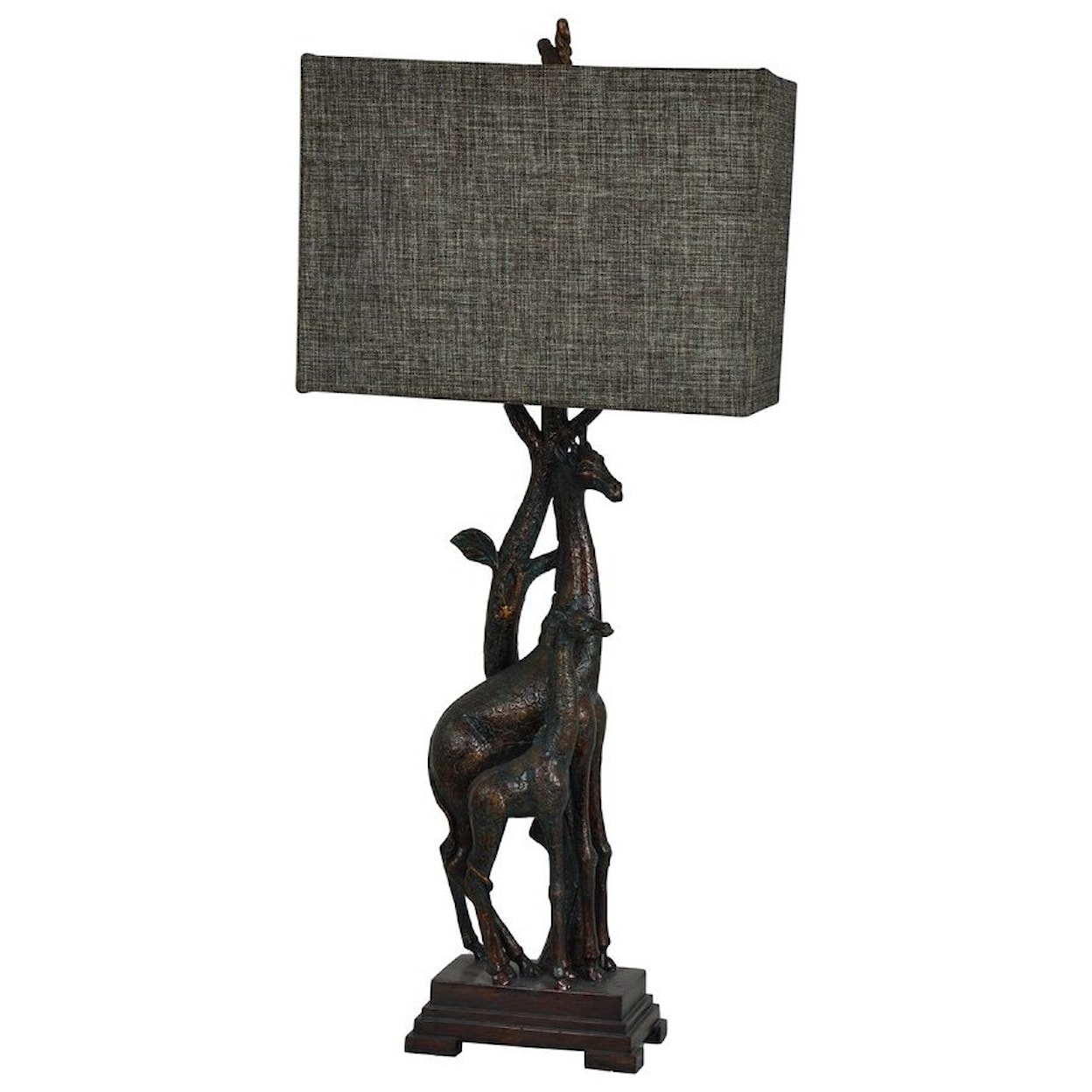 Crestview Collection Lighting Giraffe Table Lamp