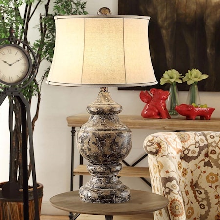 Antique Corbel Table Lamp