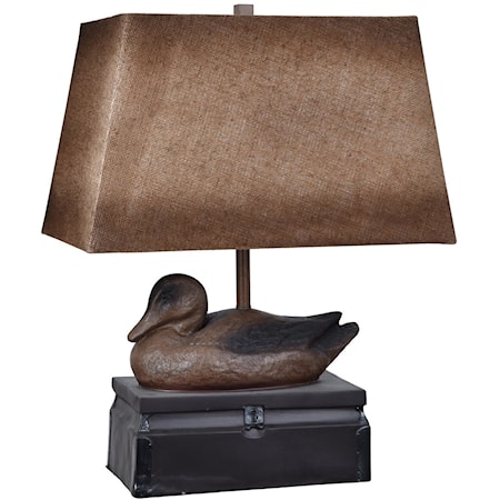 Vintage Duck Table Lamp