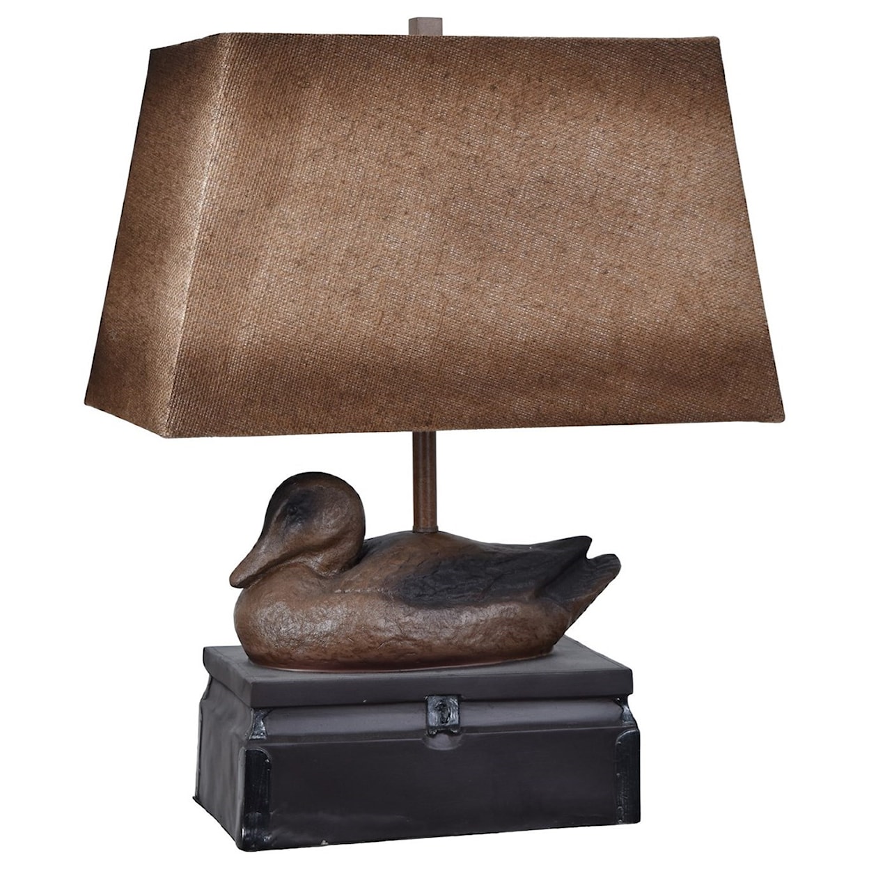 Crestview Collection Lighting Vintage Duck Table Lamp