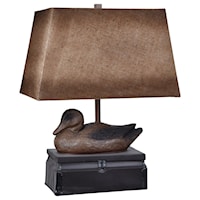 Vintage Duck Table Lamp