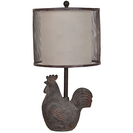 Rooster Table Lamp