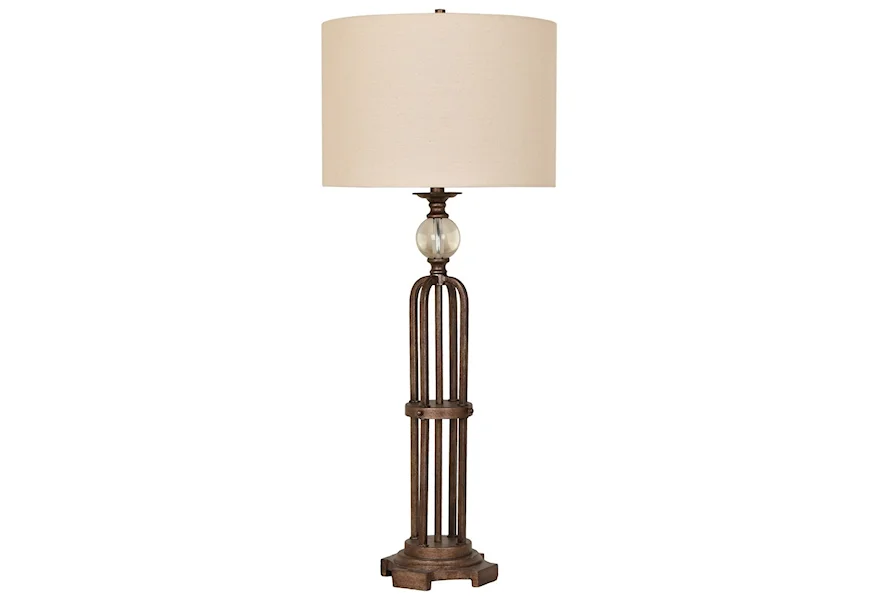 Lighting Espinoza Table Lamp by Crestview Collection at Esprit Decor Home Furnishings
