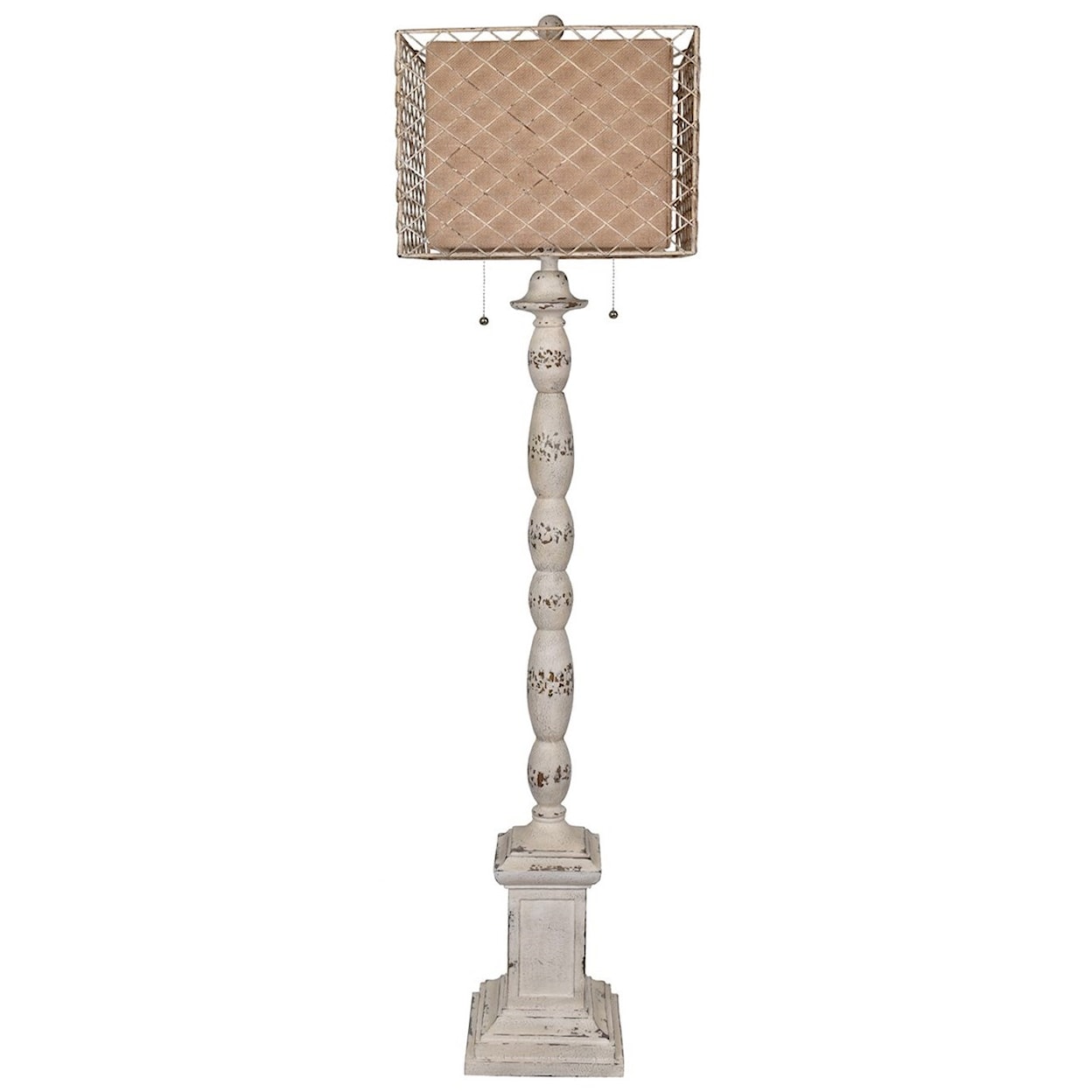 Crestview Collection Lighting Holcomb Floor Lamp