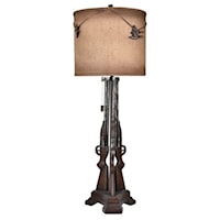 Shot Table Lamp 37.75" Tall