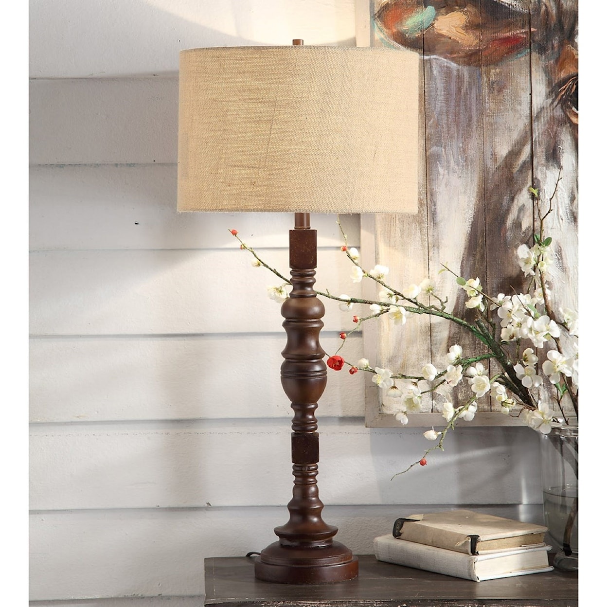 Crestview Collection Lighting Corbal Table Lamp