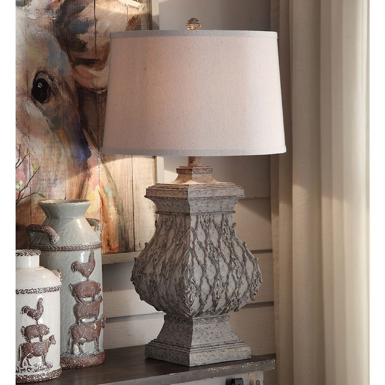 Crestview Collection Lighting Madelyn Table Lamp