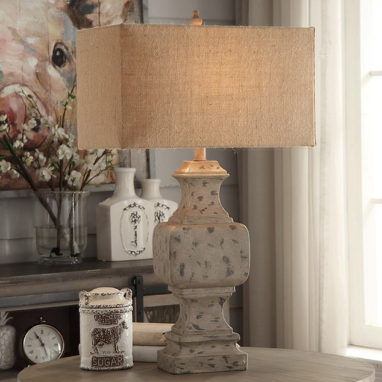Crestview Collection Lighting Willow Table Lamp