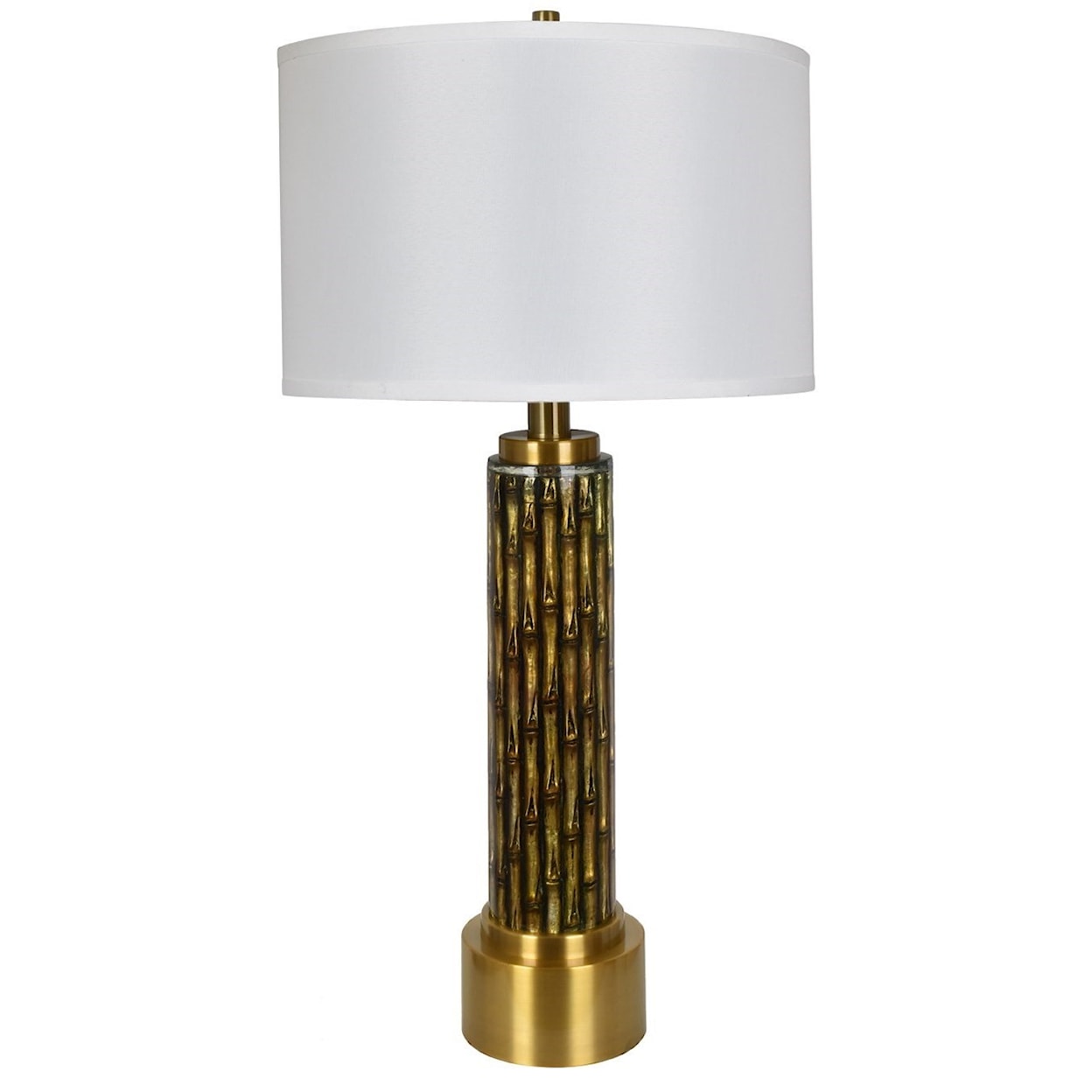 Crestview Collection Lighting Bamboo Table Lamp