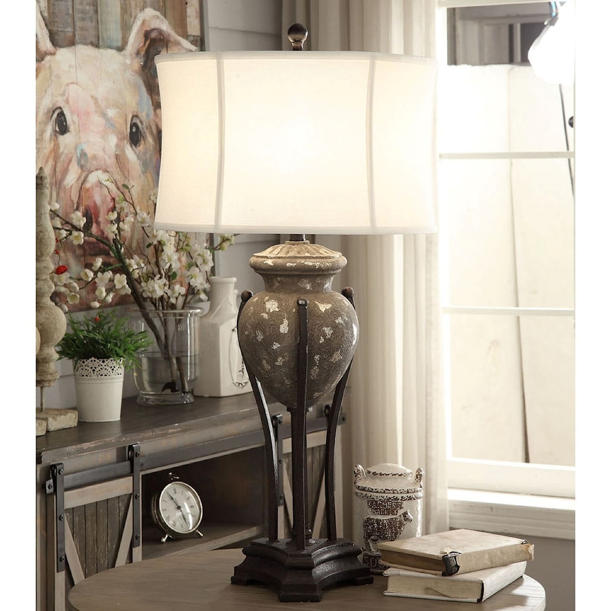 Crestview Collection Lighting Julia Table Lamp