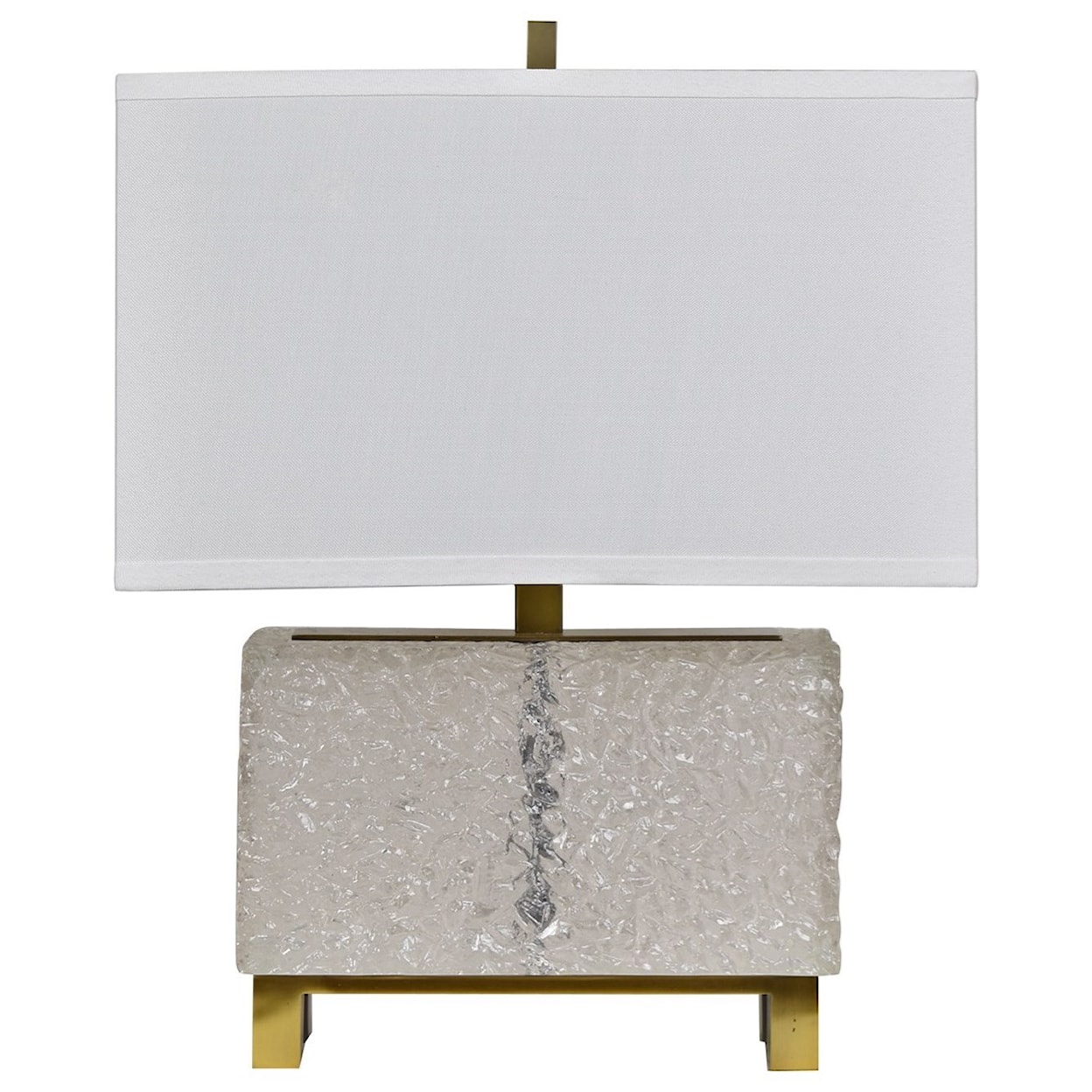 Crestview Collection Lighting Glacier Table Lamp