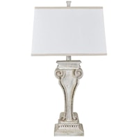 Carnegie Handfinished Doric Column Lamp