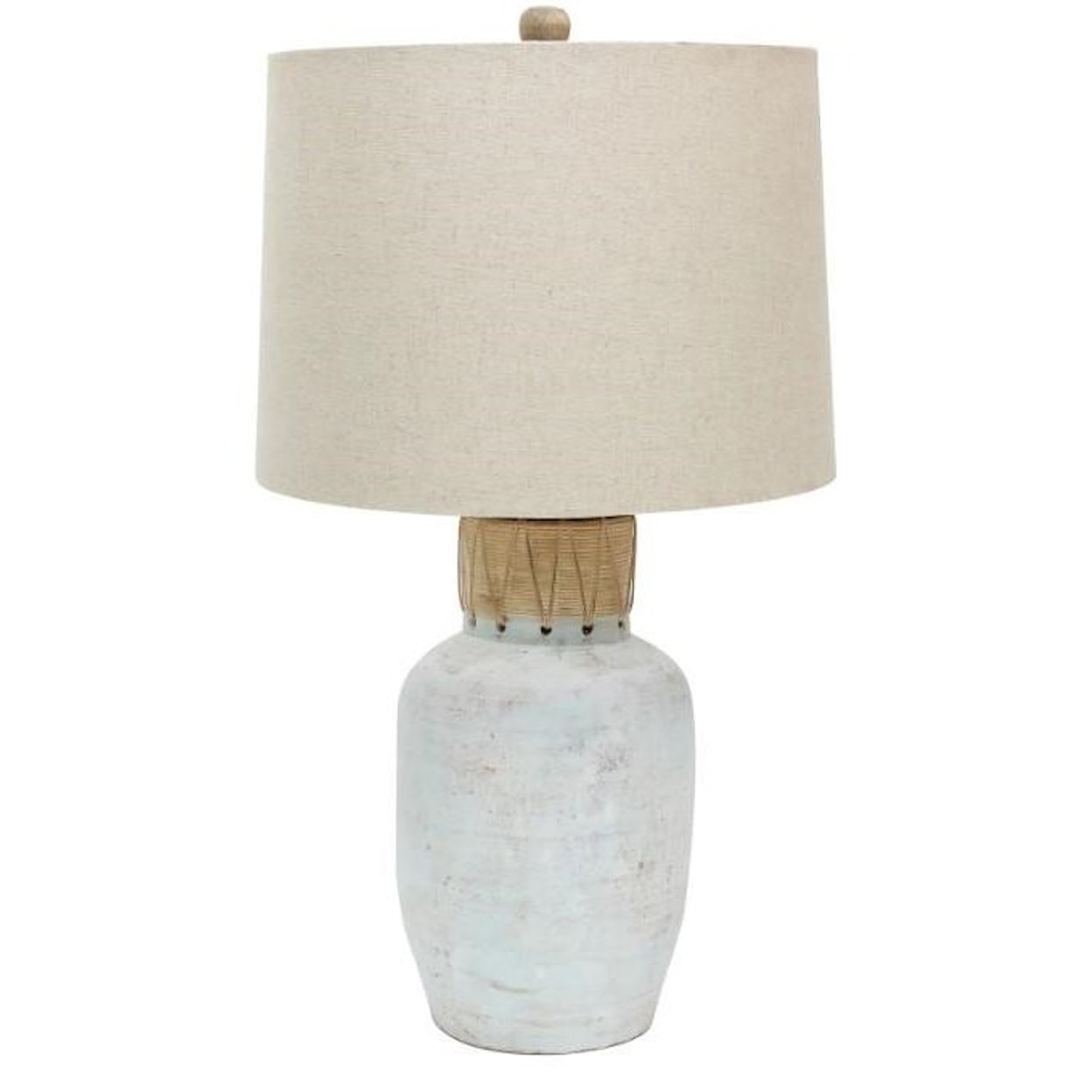 Crestview Collection Lighting Isla Cane Wrapping Table Lamp