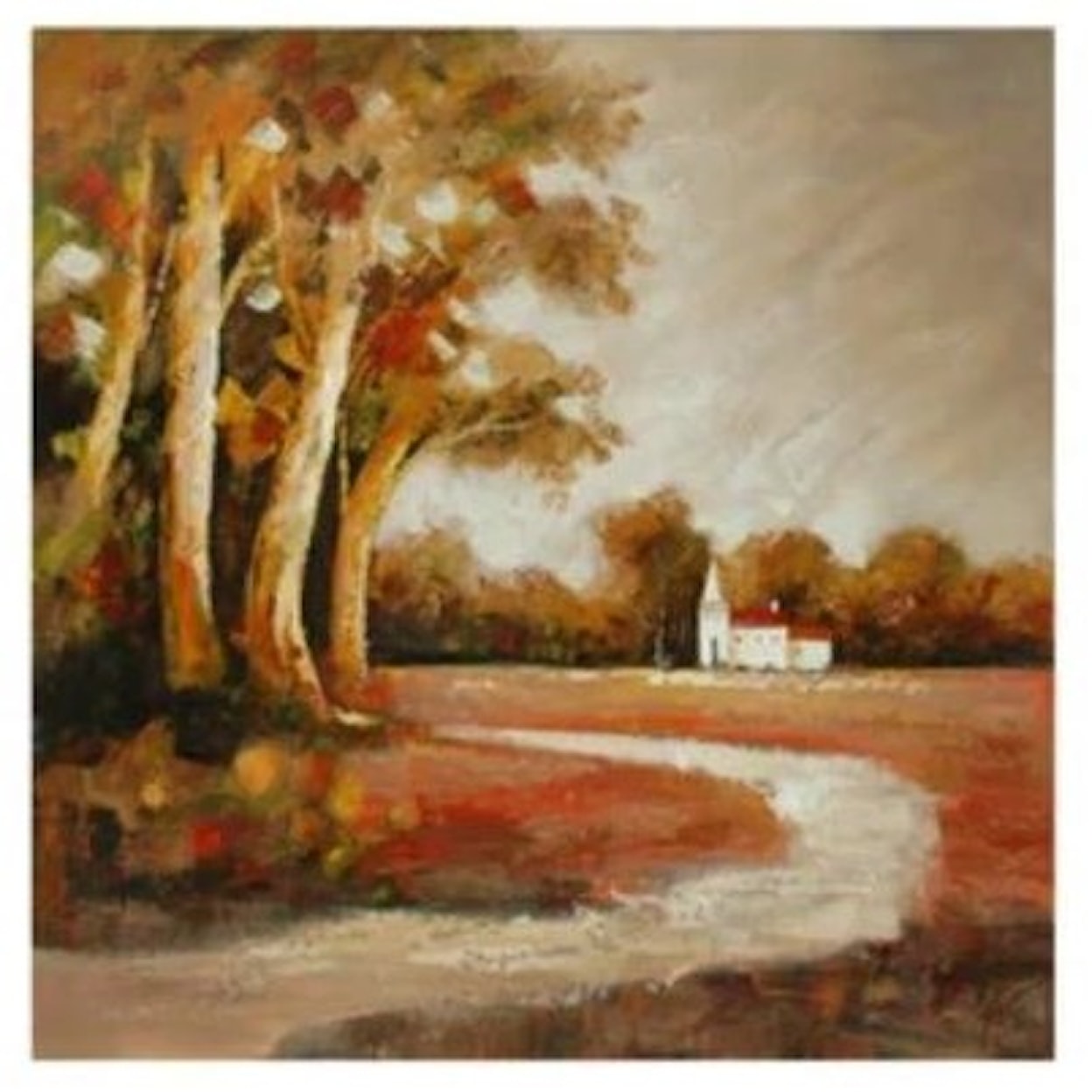 Crestview Collection Prints and Paintings Handpainted Canvas