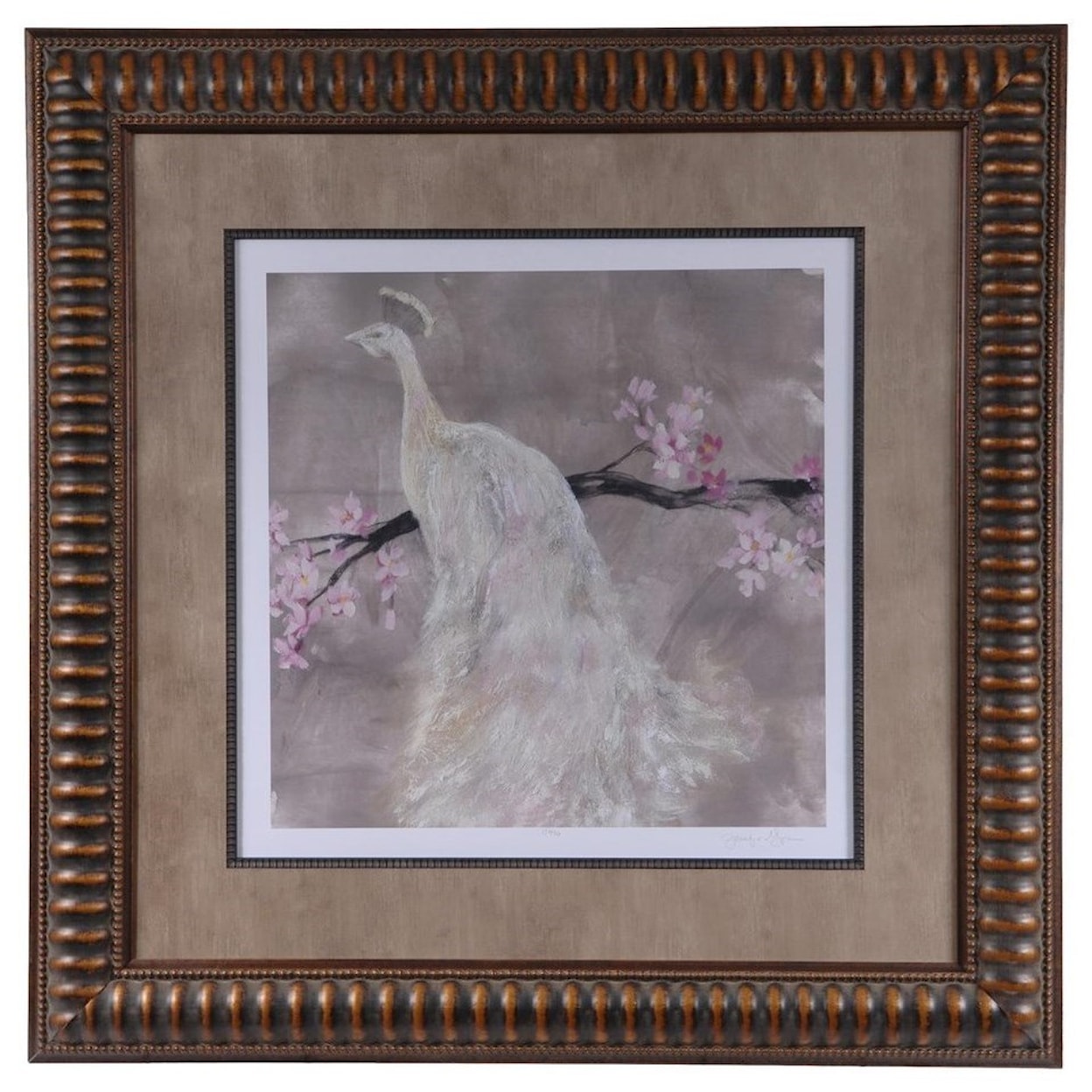 Crestview Collection Prints and Paintings Peacock Serenity 2