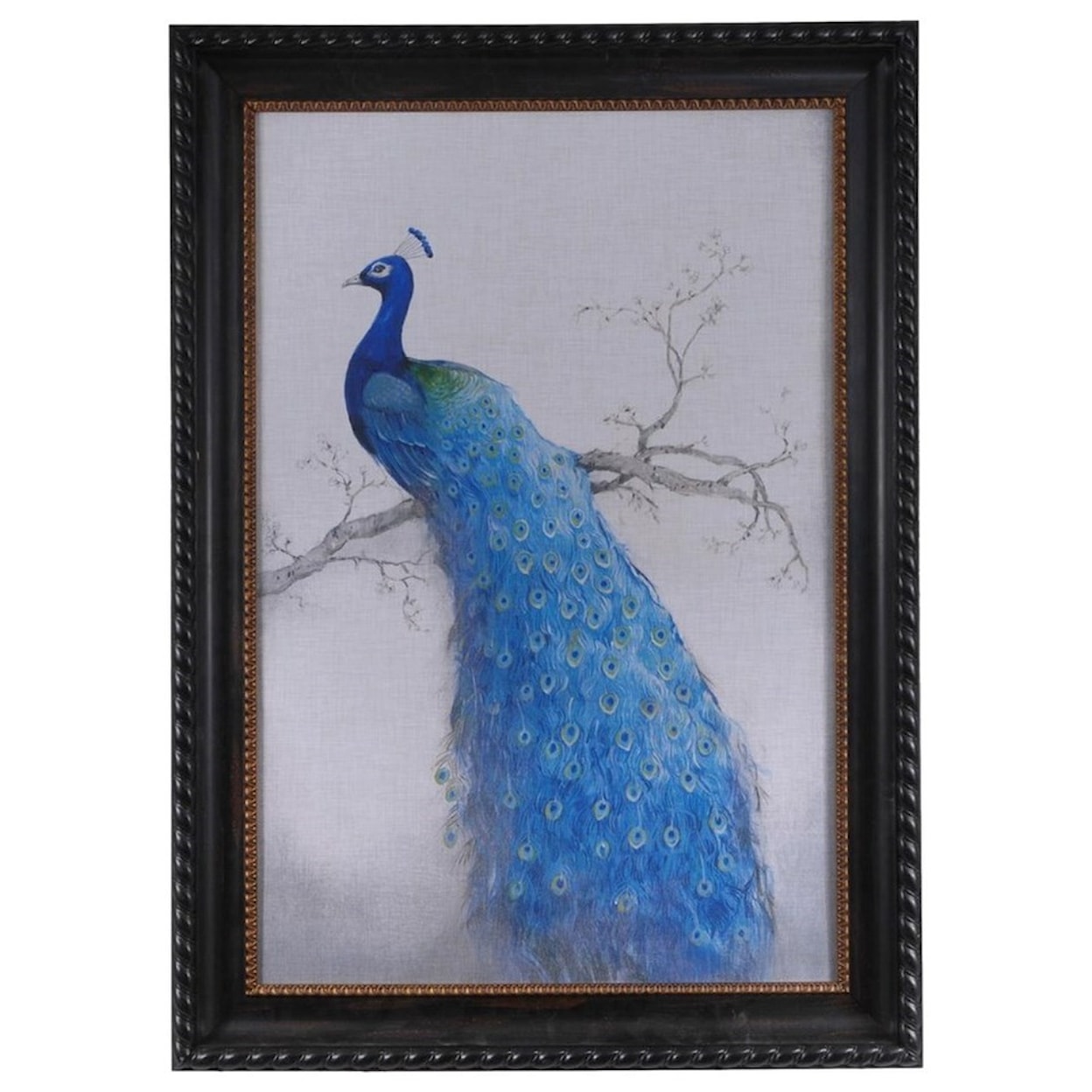 Crestview Collection Prints and Paintings Peacock Blue 2