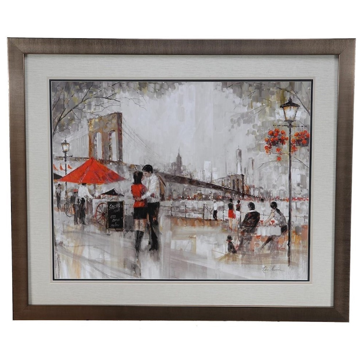 Crestview Collection Prints and Paintings New York Romance